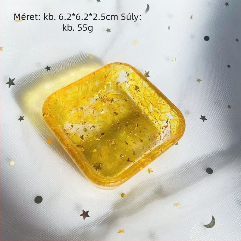 Crystal Queen Ékszeres Doboz | Kristály anyag, Modern egyszerű stílus, Demagnetizáló funkció, Kézzel készített gyanta ékszer-tároló