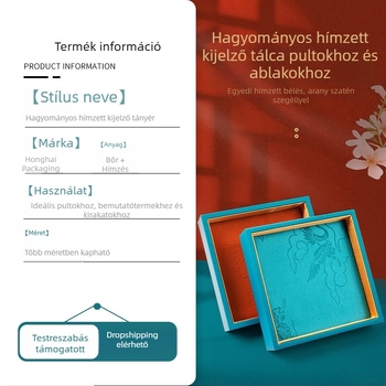 Művészi ékszer kiállító tálca élő közvetítéshez — ékszerek bemutató tálca, jáde karkötők számára