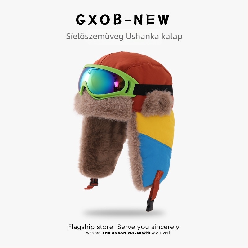 Lei Feng sapka téli szezonra, kupola alakú tetejével, perem nélküli, 6–12 hónapos és 1–2 éves korosztálynak