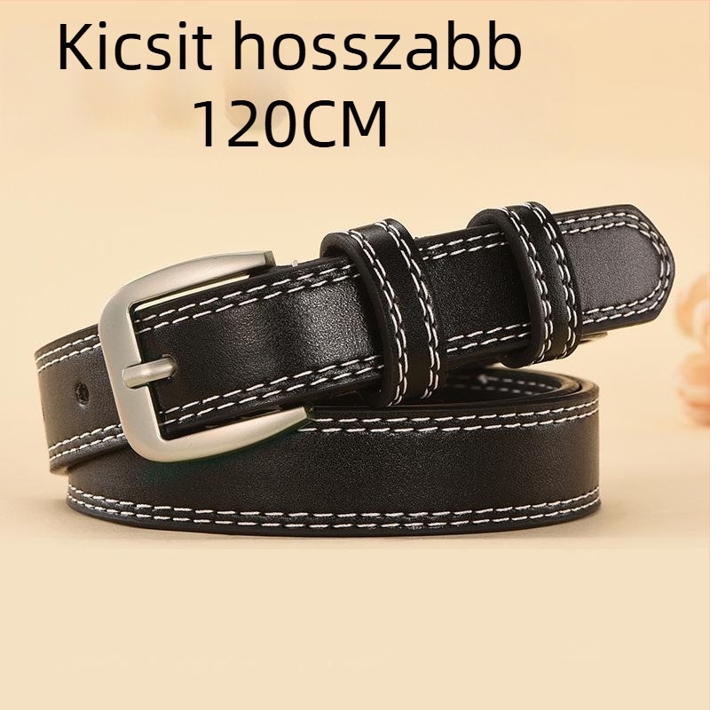 Női vékony dekoratív öv (anyag: más; csat: ötvözet; zárás: tűs csattal; szélesség: vékony (<2 cm); stílus: elegáns, könnyű lux)