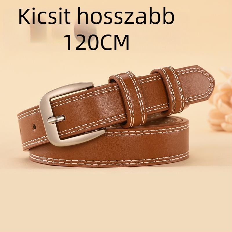 Női vékony dekoratív öv (anyag: más; csat: ötvözet; zárás: tűs csattal; szélesség: vékony (<2 cm); stílus: elegáns, könnyű lux)