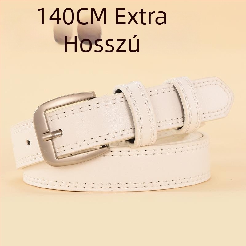 Női vékony dekoratív öv (anyag: más; csat: ötvözet; zárás: tűs csattal; szélesség: vékony (<2 cm); stílus: elegáns, könnyű lux)