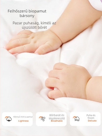 Újszülött téli, vastag swaddle hálózsák, állandó hőmérsékletű, meleg.