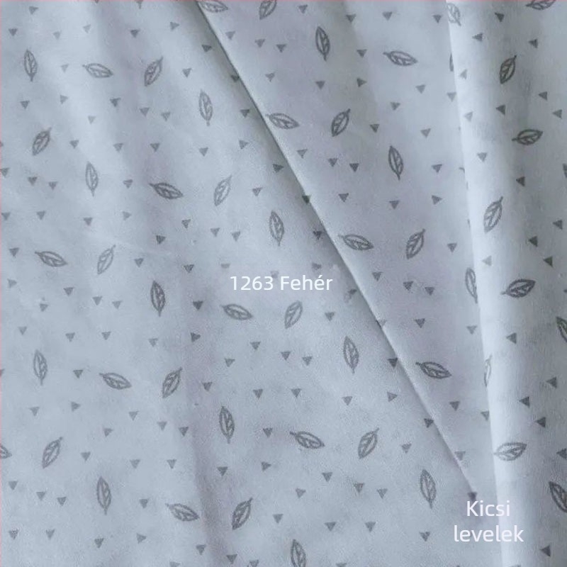 Paplanhuzat 100% pamutból, virágmintás, digitális nyomtatás, modern minimalista stílus