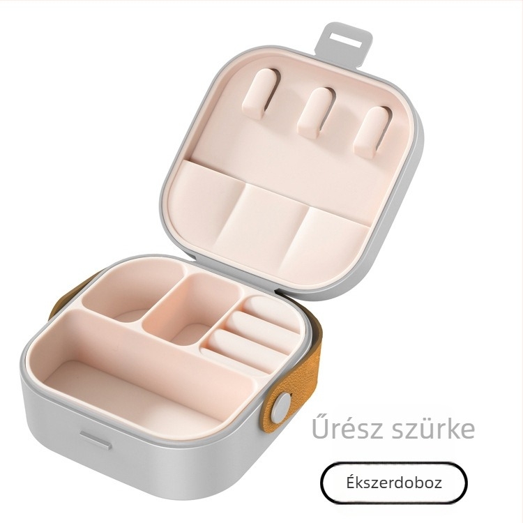 Ékszerdoboz műanyagból, casual stílus, kemény kialakítás, modell YJ2023008