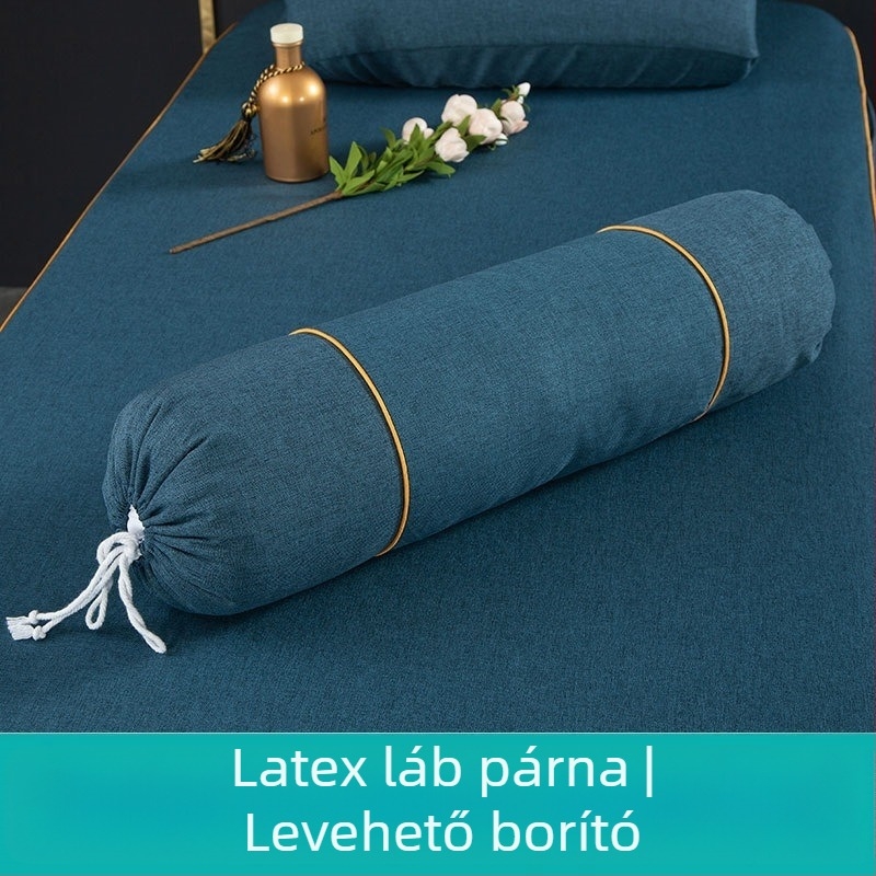 Kibővített hengeres láb párna európai stílusban – levehető és mosható, töltelék selyemfonal, négy részes készlet