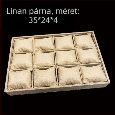 12 rekeszes fém ékszertároló – gyűrűk, nyakláncok, karkötők és medálok számára, művészi stílus, eredet: Jilin, 2025 tavasz