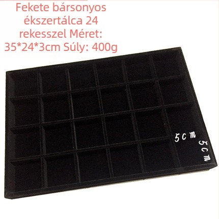 12 rekeszes fém ékszertároló – gyűrűk, nyakláncok, karkötők és medálok számára, művészi stílus, eredet: Jilin, 2025 tavasz