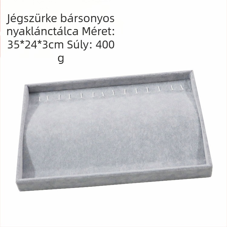 12 rekeszes fém ékszertároló – gyűrűk, nyakláncok, karkötők és medálok számára, művészi stílus, eredet: Jilin, 2025 tavasz