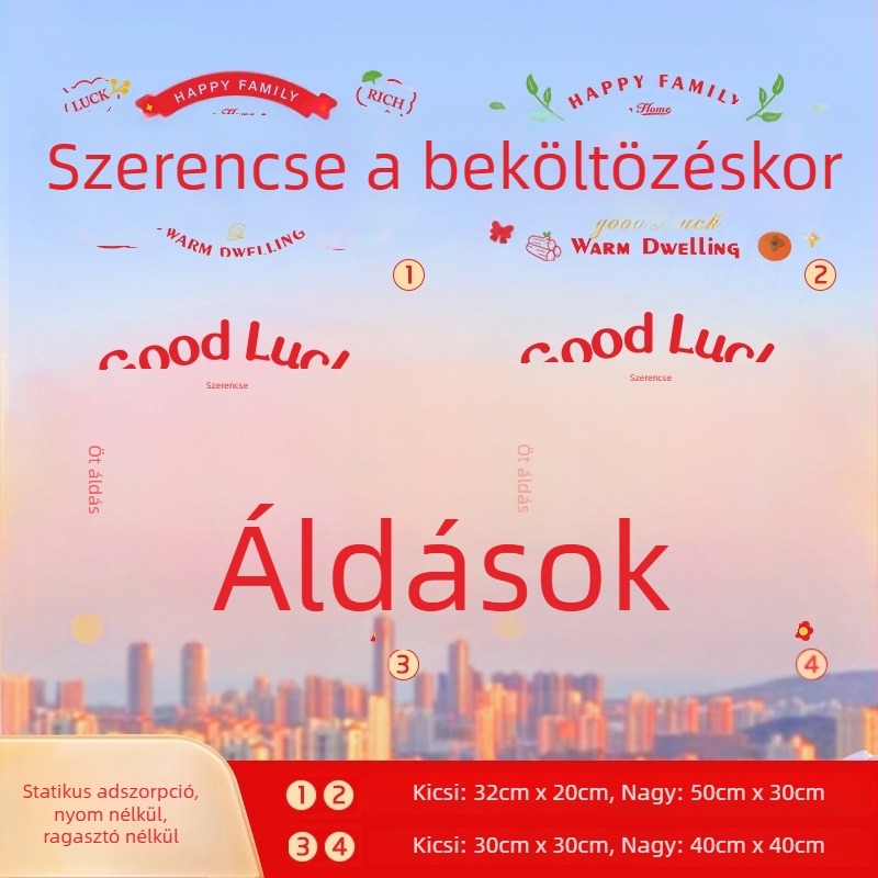 Elektrostatikus üvegablak matricák új otthonhoz – modern minimál stílusú tükrös faldekor a nappaliba