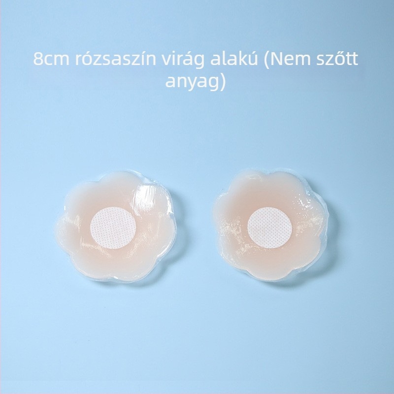Láthatatlan szilikon mellpadok kis mellekhez, push-up hatás, átlátszó melltartó betét