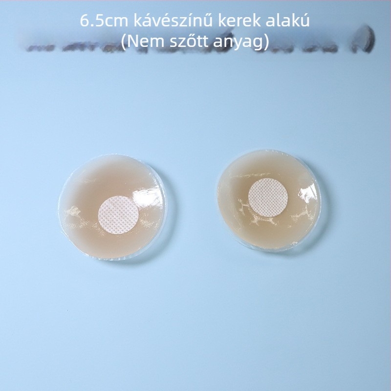 Láthatatlan szilikon mellpadok kis mellekhez, push-up hatás, átlátszó melltartó betét