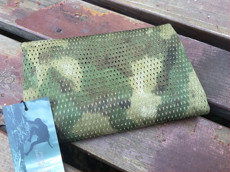 Nylonból készült sportos fejkendő, csíkos mintázat, kültéri használatra, testreszabás elérhető