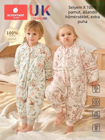 Kechao baba alvózsák külön lábakkal, egész éves használatra, állandó hőmérséklet