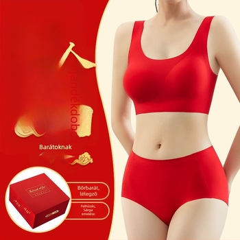 Cloud glaze melltartó készlet — varrás nélküli, teljes kosár, vékony formázó kosár, mellény-stílus, rögzített vállpántok