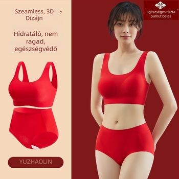 Cloud glaze melltartó készlet — varrás nélküli, teljes kosár, vékony formázó kosár, mellény-stílus, rögzített vállpántok