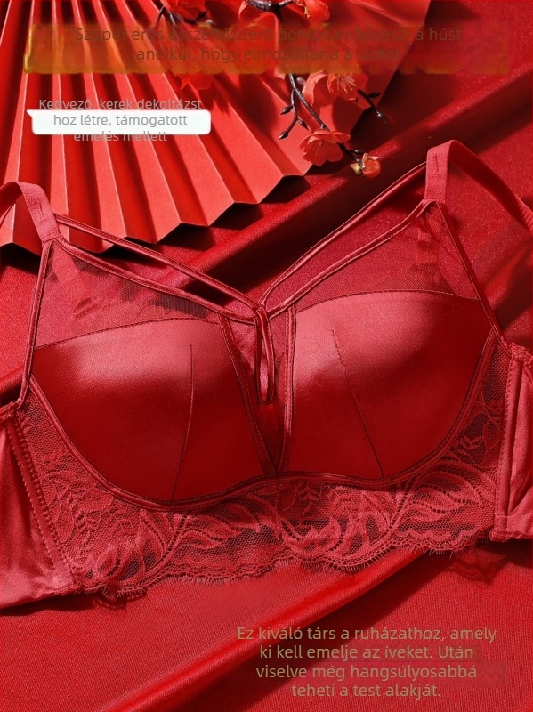 Cross-Back Push-Up melltartó készlet, vastag formázó kosár, 3/4 kosár, nylon anyag, hátsó három sor csat