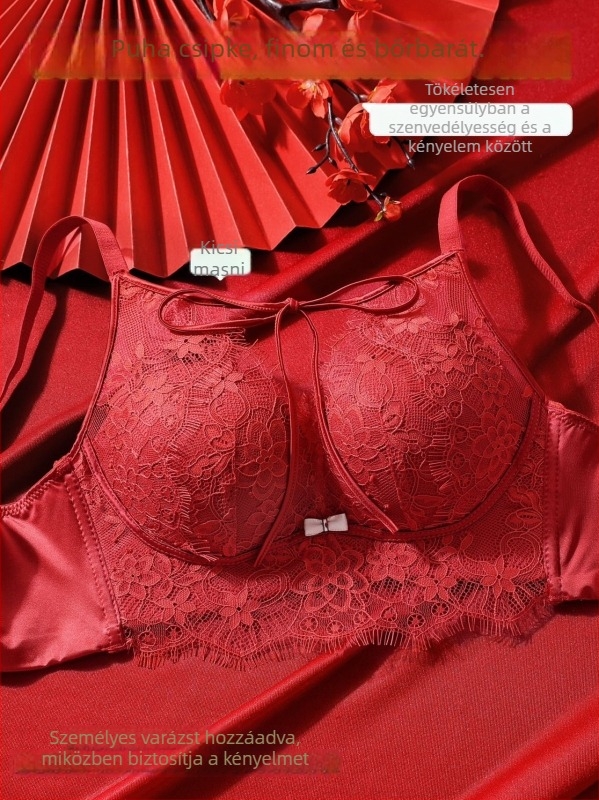 Cross-Back Push-Up melltartó készlet, vastag formázó kosár, 3/4 kosár, nylon anyag, hátsó három sor csat