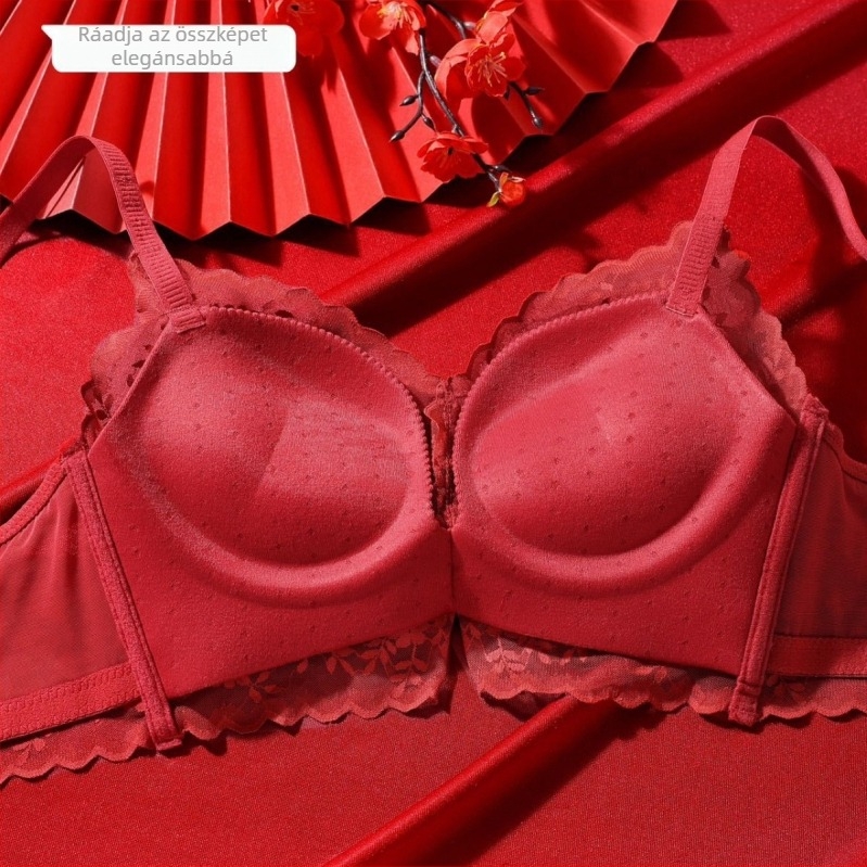 Cross-Back Push-Up melltartó készlet, vastag formázó kosár, 3/4 kosár, nylon anyag, hátsó három sor csat