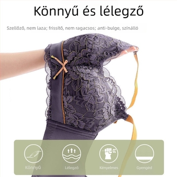 Esküvői csipkés melltartó, teljes kosár, vékony formázott kosár, fő anyag: nylon, hátul négy sor kapoccsal