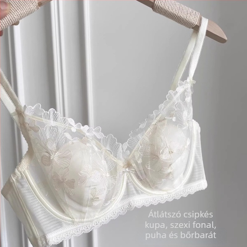 Nyúlfülös melltartó készlet, ultrakönnyen formázott kosarak, nylon anyag, Push-Up