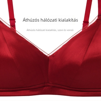 Mulberry selyemből készült melltartó szett, 3/4 kosár, ultra vékony formázott kosár, rögzített dupla pántok, hátsó háromsoros zár
