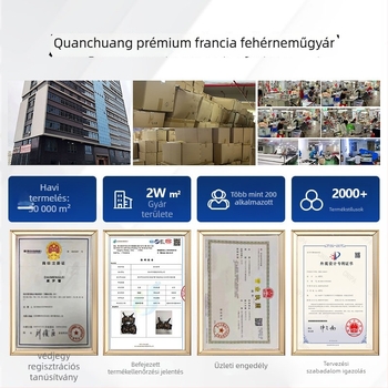Csipkés francia stílusú melltartó, 3/4 kosár, felső része vékony és alsó része vastag, fix pántok, hátul három soros zár