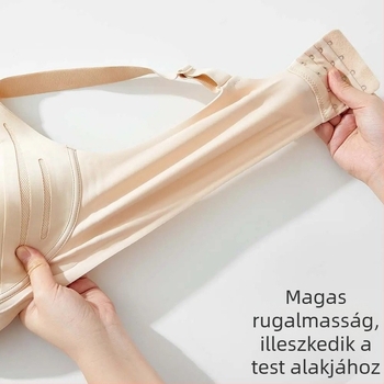 Vezeték nélküli melltartó Queen of Lift 6.0 Anti-Gravity, 3/4 kosár, formázott kosár, Nylon anyag, Hátsó négy soros kapocs