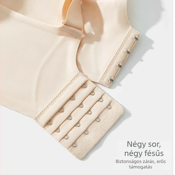 Vezeték nélküli melltartó Queen of Lift 6.0 Anti-Gravity, 3/4 kosár, formázott kosár, Nylon anyag, Hátsó négy soros kapocs