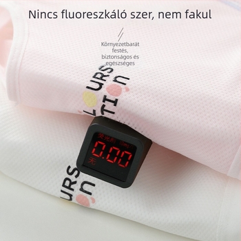 Lányoknak készült légáteresztő sporttop puha kosarakkal, rögzített dupla vállpántokkal, merevítő nélkül
