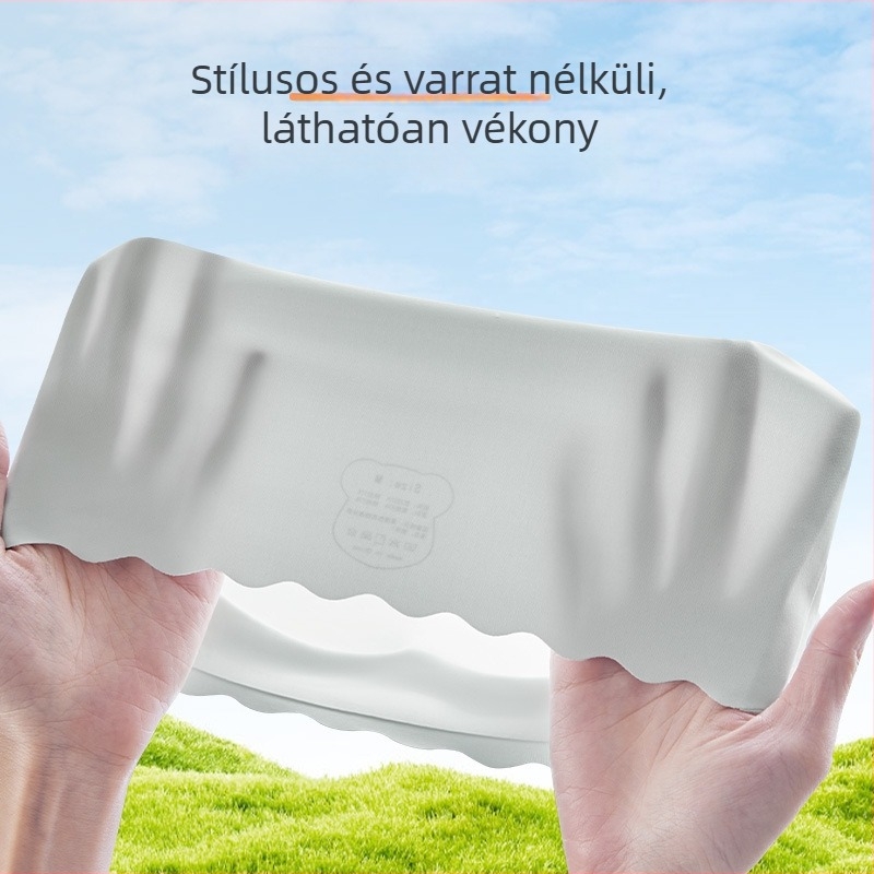 Nylon lányoknak Stage 2 pubertás, teljes kosár, légáteresztő, rögzített dupla vállpánt
