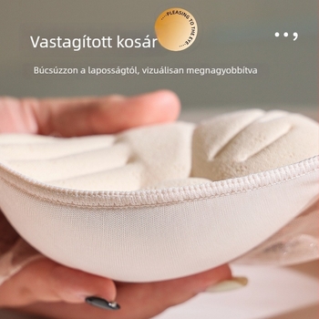 Melltartó 8925: 5 cm-es vastagító hatás kis mellemhez, 3/4 kosár, merevítő nélkül, csipke
