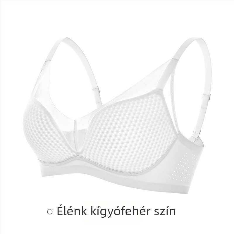 Varrat nélküli Push-Up melltartó, könnyű kosarakkal, kényelmes viselet