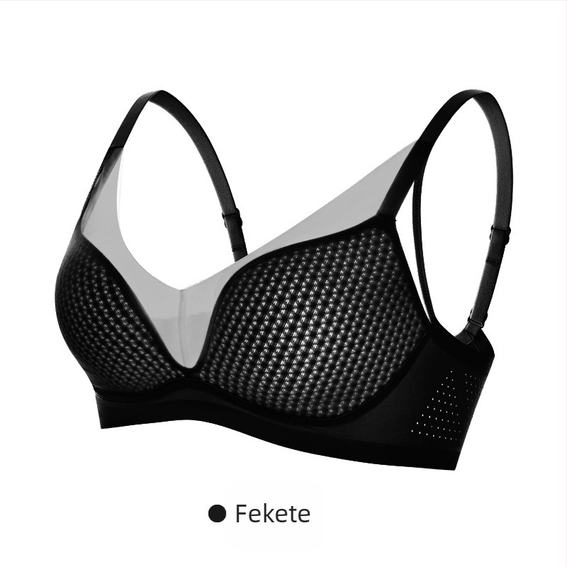 Varrat nélküli Push-Up melltartó, könnyű kosarakkal, kényelmes viselet