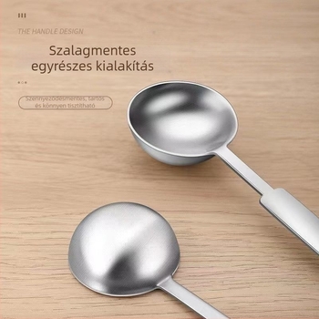 Yutian hosszú nyelű mérőkanál gramm-skálával, jelölések 5/10 g és 15 ml, sütéshez, modern minimál dizájn