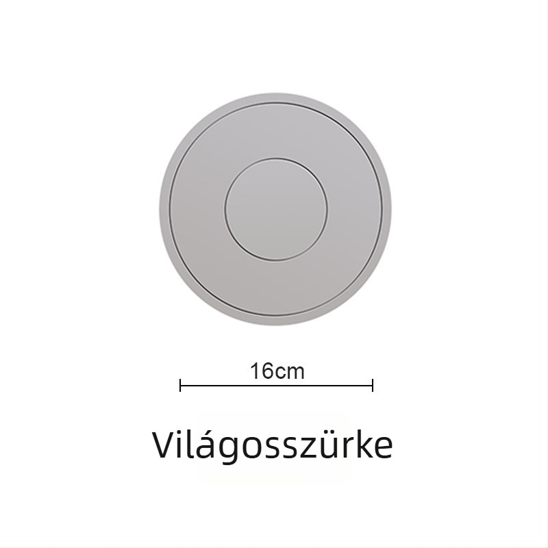 Kör alakú szilikon étkező alátét – hőszigetelő, égésvédő, ideális edényekhez, teáscsészékhez és tálakhoz