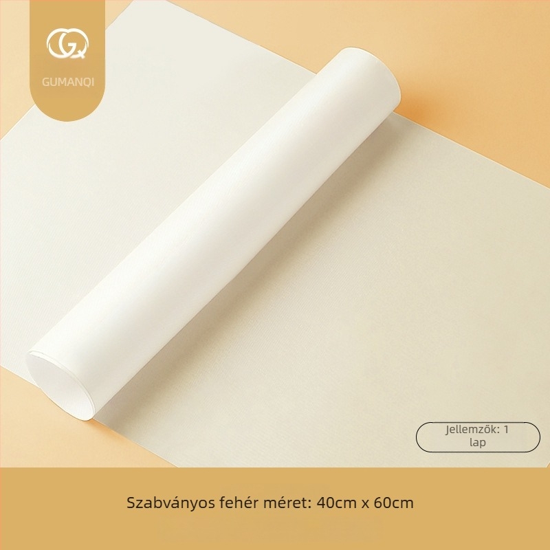 Magas hőmérsékletű, tapadásmentes sütőmat PTFE bevonatú olajvászonból, újrafelhasználható, 130 g/m²