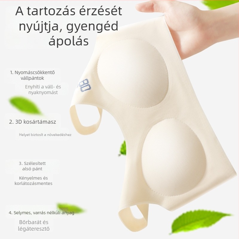 Légáteresztő sportos mellény lányoknak mellpárnával