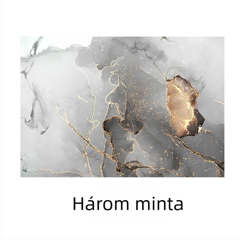 Bőr étkező alátét virágos mintával, négyszögletes, skandináv stílus, Lai Cai márka