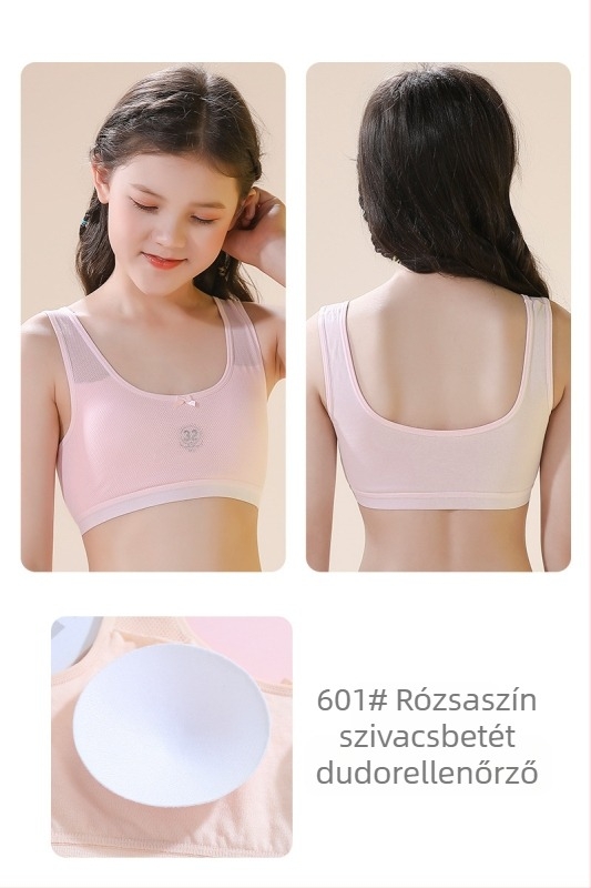 100% pamut, lélegző női melltartó hátsó dizájnnal