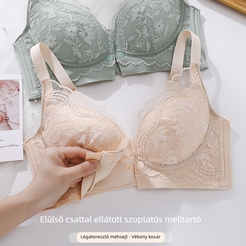 Szoptatós melltartó varrat nélküli kialakítású, vékony formázott kosarak, bélés nylon 50–70%, elülső zárás, rögzített vállpántok