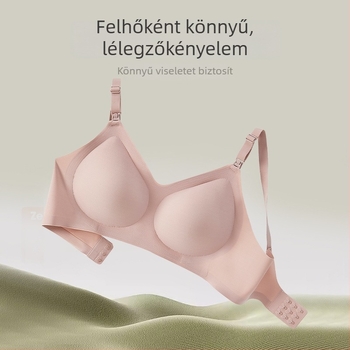 Posztpartum szoptatós melltartó, Levehető dupla vállpántok, Vastag formázott kosarak, Hátsó három sor kapcsok, Minden stádiumhoz (W168)