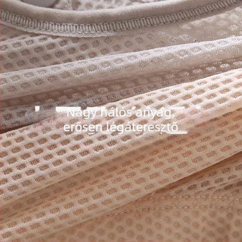 Ice Silk drót nélküli melltartó, vest-stílusú, elől zárható, ultra vékony, lélegző