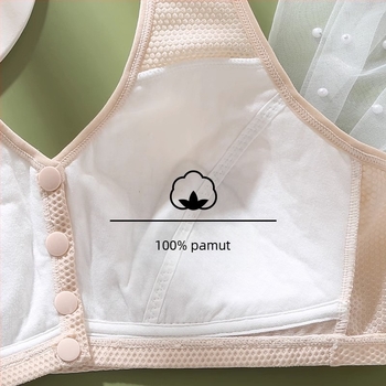 Ice Silk drót nélküli melltartó, vest-stílusú, elől zárható, ultra vékony, lélegző