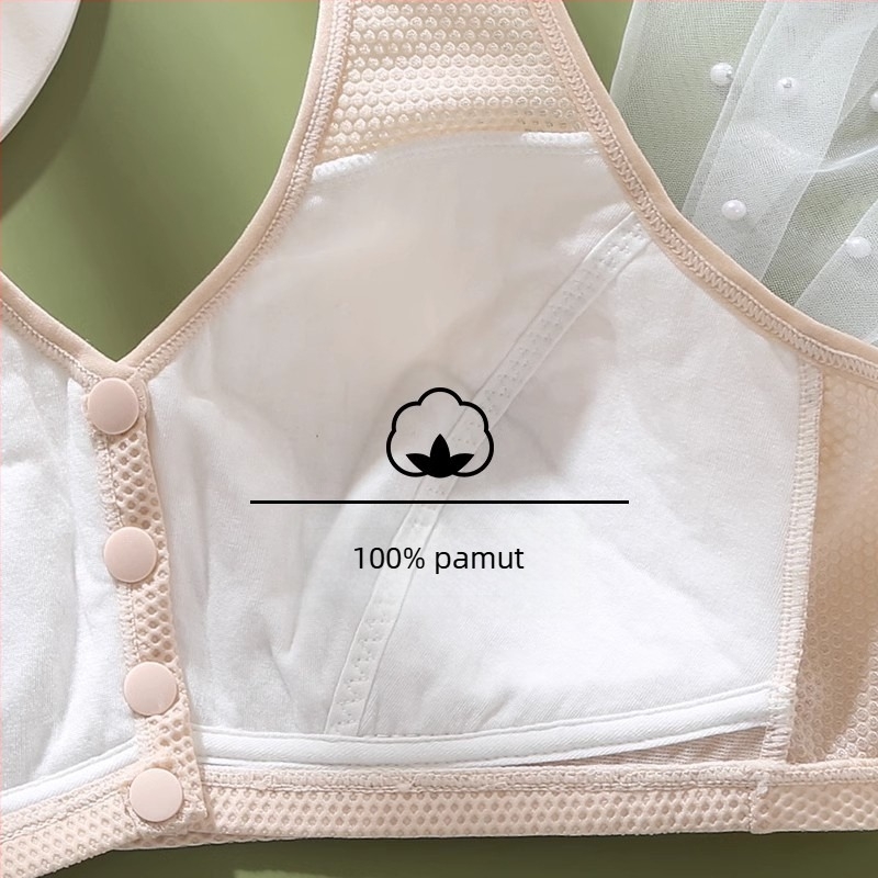 Ice Silk drót nélküli melltartó, vest-stílusú, elől zárható, ultra vékony, lélegző