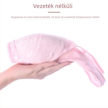 Drót nélküli melltartó ultrakönnyen formázott kosárral, nylon anyag, teljes kosár, állítható vállpántok