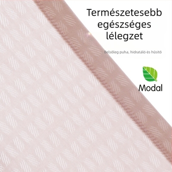 Melltartó mellény-stílusú, elülső zárású, merevítő nélküli kosár, modal anyag, légáteresztő bélés