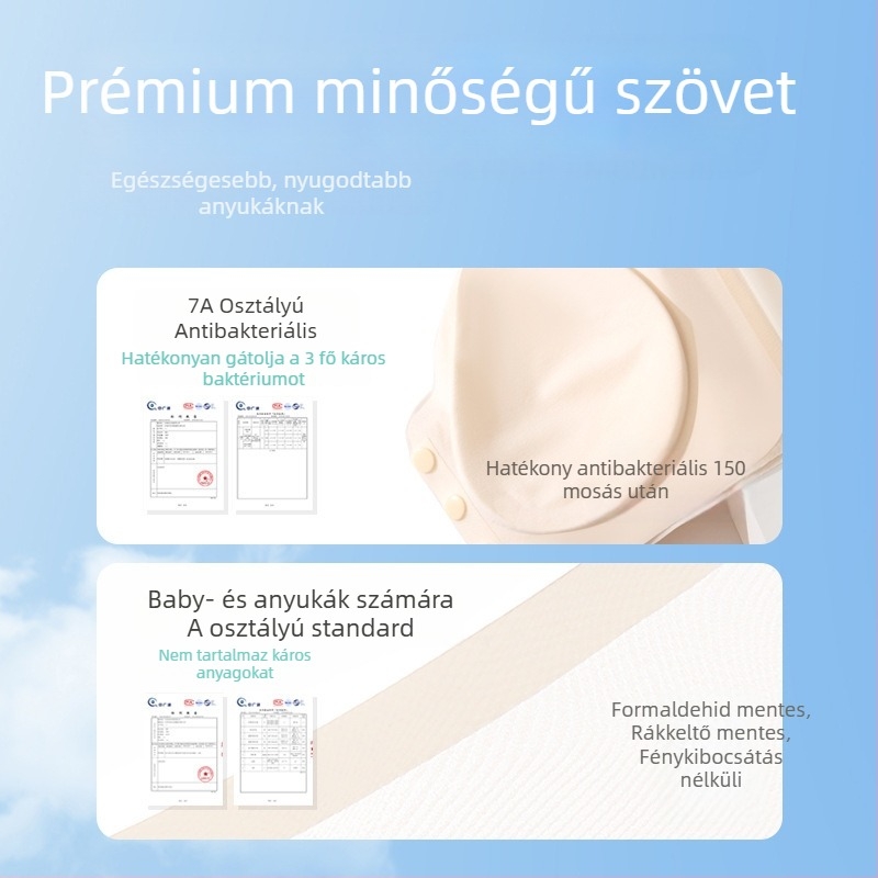 Idősebb nőknek szánt melltartó, előre záródó, varrat nélküli, lélegző, plusz méret, teljes kosár