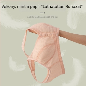 Ice Silk melltartó elől záródó, vezeték nélküli, varrás nélküli, plus-size, könnyű nyári modell