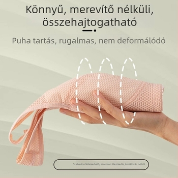 Ice Silk melltartó elől záródó, vezeték nélküli, varrás nélküli, plus-size, könnyű nyári modell